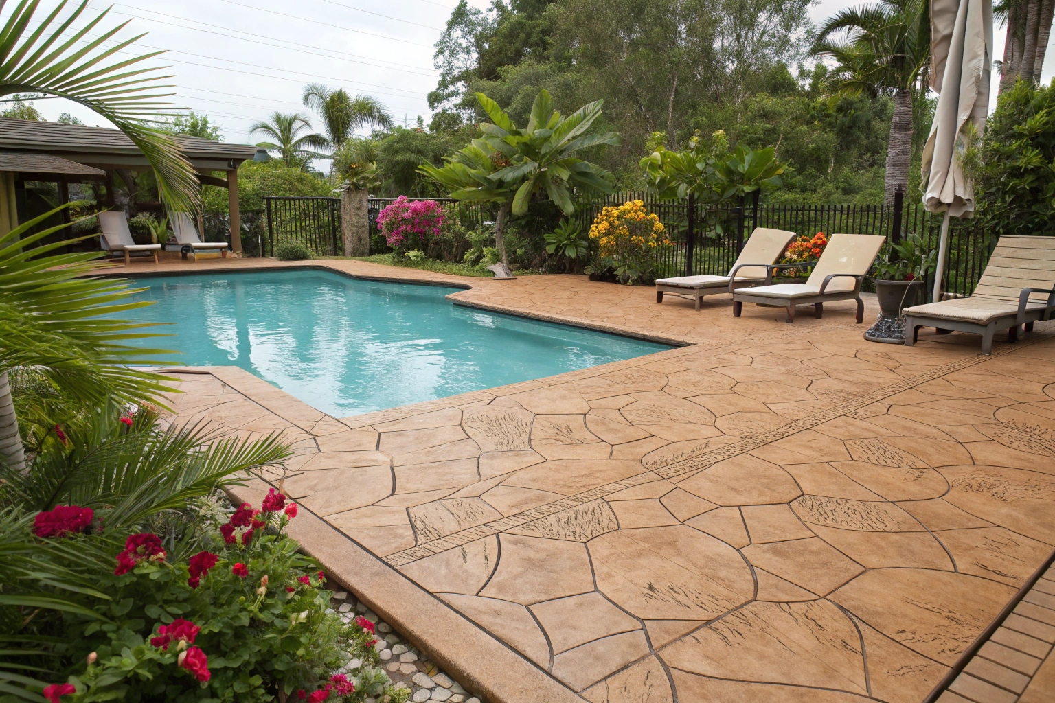 stamped concrete Ipswich